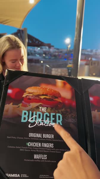 Процесс бургера 🍔 - V Hotel Sharm El Shiekh 5*