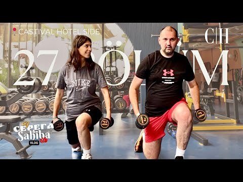 Влог из Турции: фитнес, завтрак и пляж! Castival Hotel Side